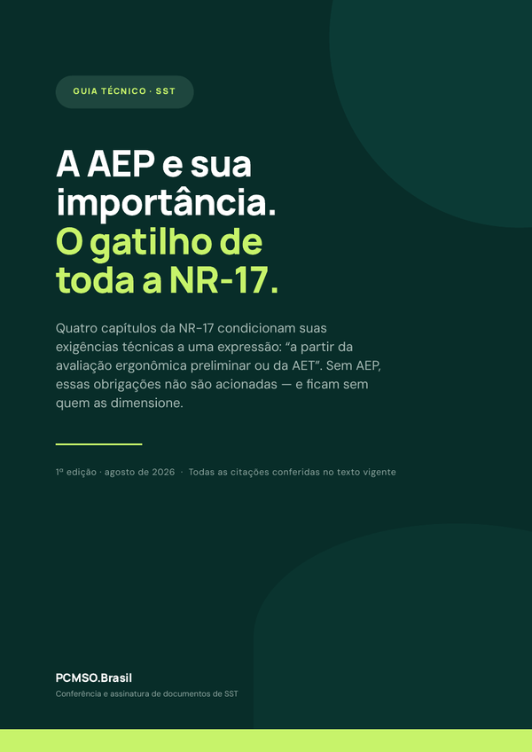 Capa do material Ebook — A AEP e sua importância