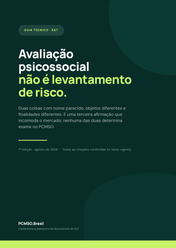 Capa do material Ebook — Avaliação psicossocial