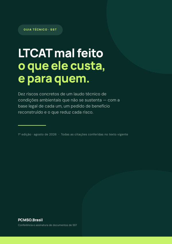 Capa do material Ebook — LTCAT mal feito