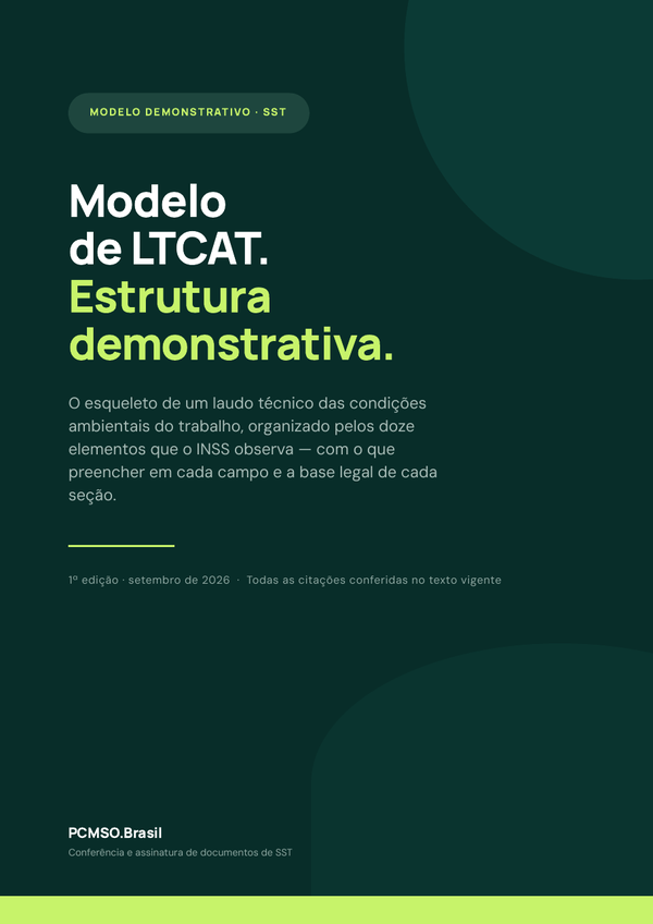 Capa do material Modelo — LTCAT