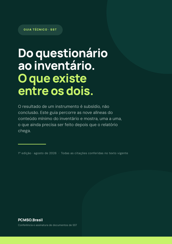 Capa do material Ebook — Do questionário ao inventário