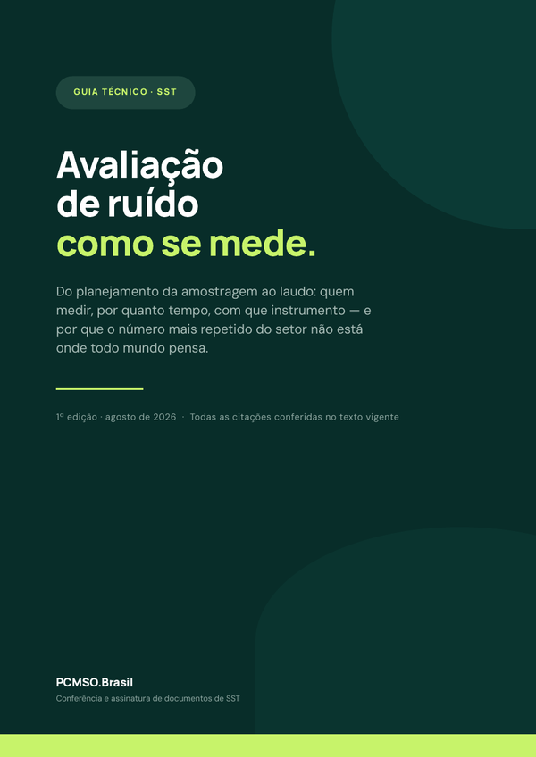 Capa do material Ebook — Avaliação de ruído